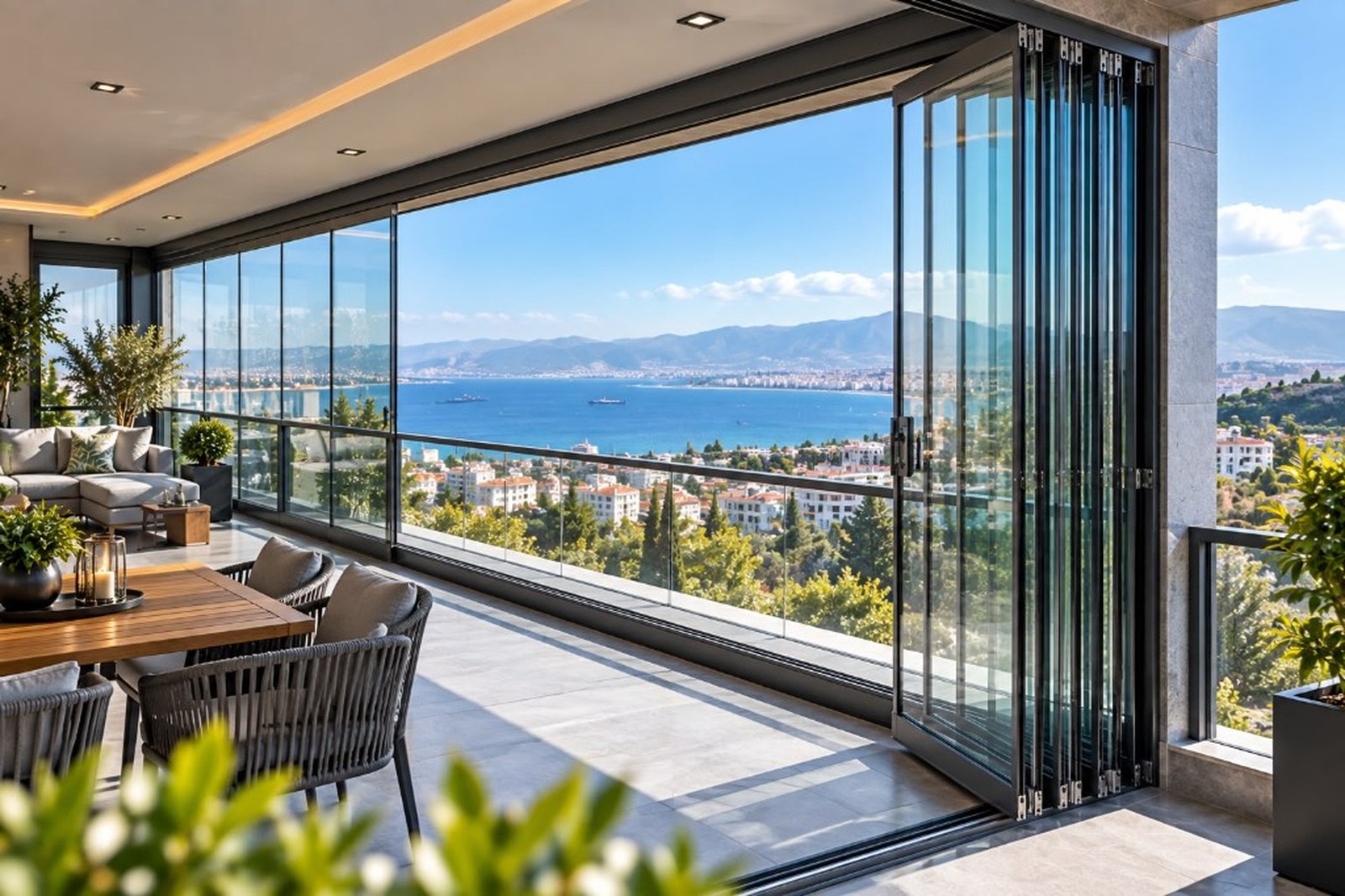 Katlanır Cam Balkon
